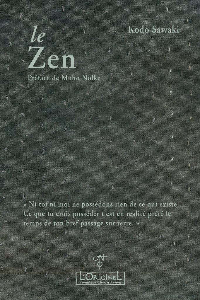 Le Zen, de Kodo Sawaki